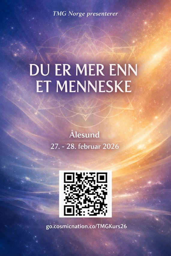 Poster som annonserer kurset Du er mer enn et menneske