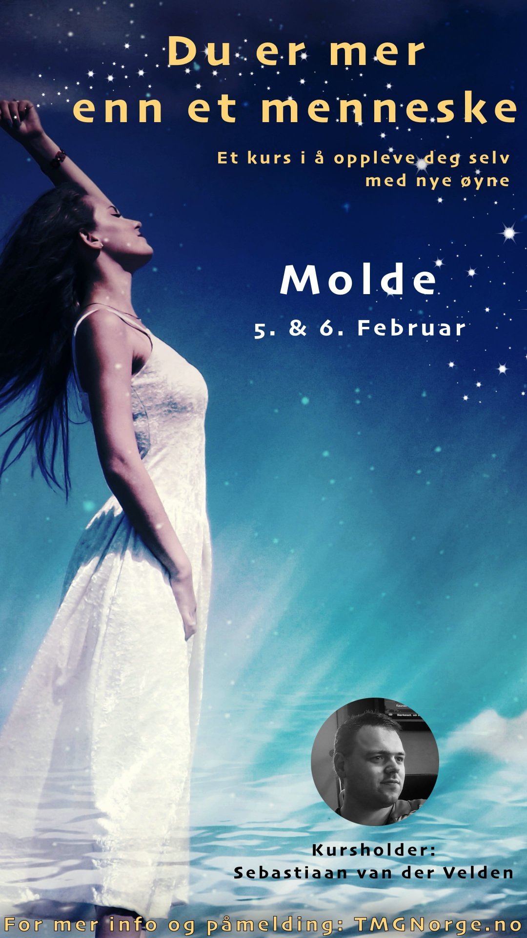 Poster som annonserer et tidligere kurs i Molde